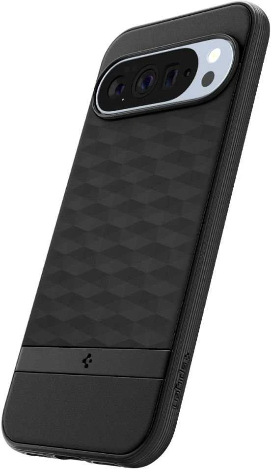 „Spigen Parallax Mag MagSafe“ dėklas, skirtas „Google Pixel 10 Pro XL“ – matinis juodas