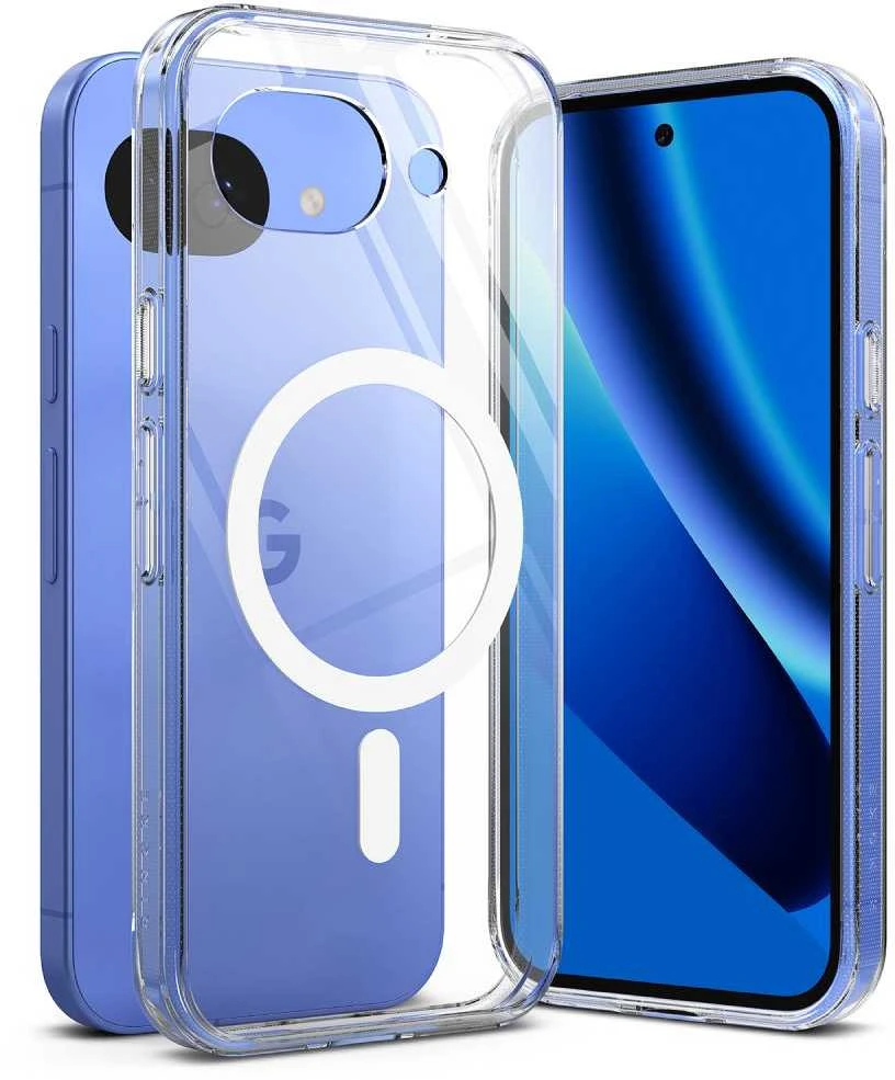 Dėklas „Ringke Fusion Magnetic MagSafe Google Pixel 10A“ skaidrus