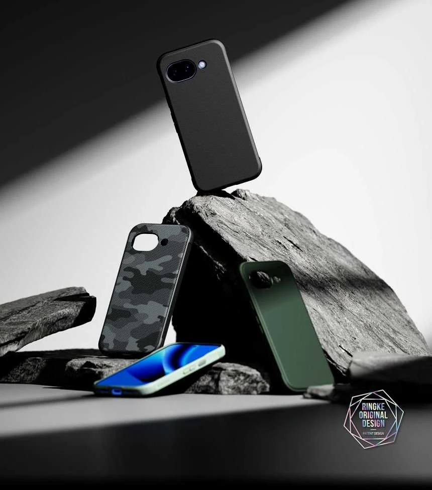 Dėklas Ringke Onyx Google Pixel 10A juodos spalvos