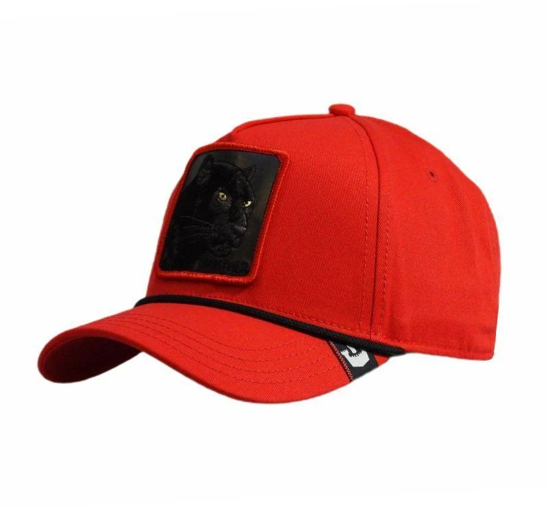 Goorin Bros. Juodoji Pantera 100 Raudona Snapback kepuraitė - 101-1108
