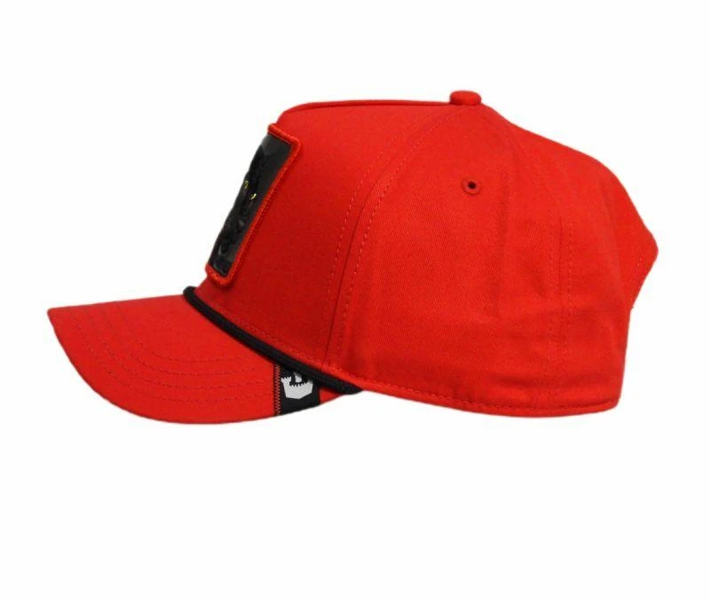 Goorin Bros. Juodoji Pantera 100 Raudona Snapback kepuraitė - 101-1108