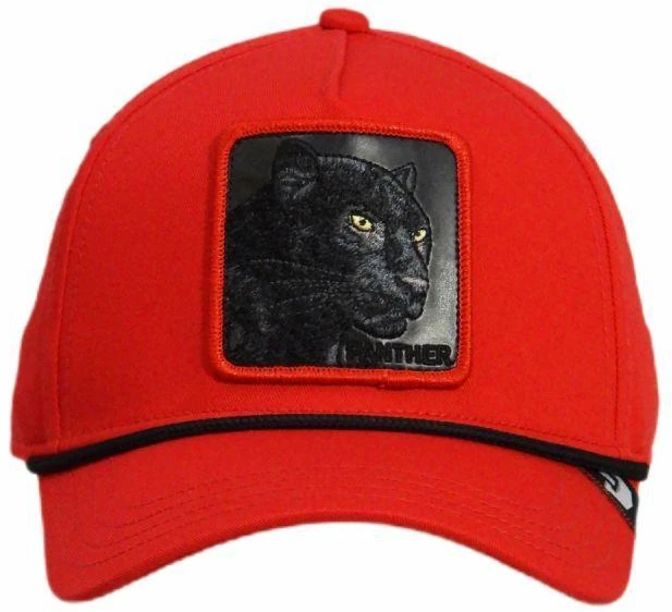 Goorin Bros. Juodoji Pantera 100 Raudona Snapback kepuraitė - 101-1108