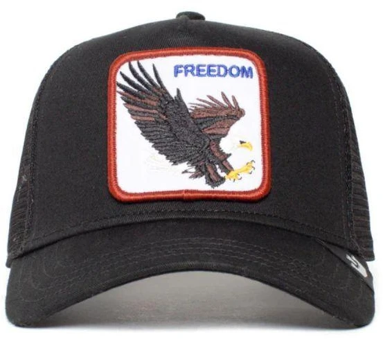 Goorin Bros. Laisvės Erelio Trucker Kepurė - 101-0384-BLK