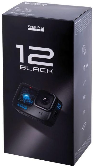 Veiksmo kamera GoPro Hero12, Juoda