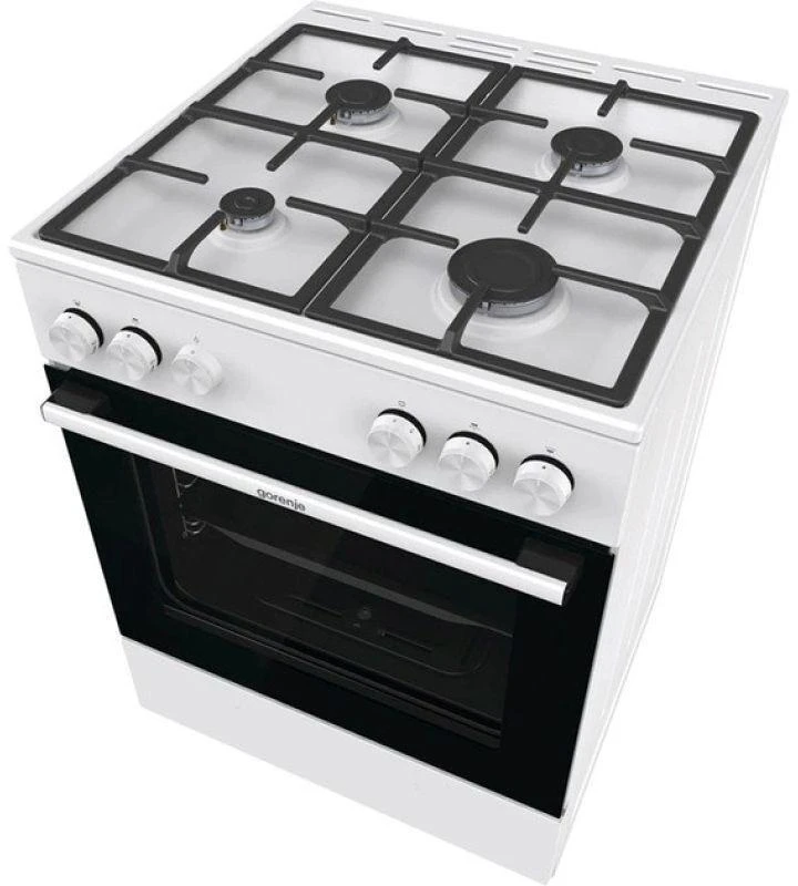 Gorenje GG6A10WFFM laisvai pastatoma viryklė dujinė, balta