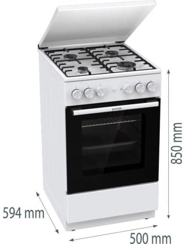 Viryklė Gorenje GK5A22WH