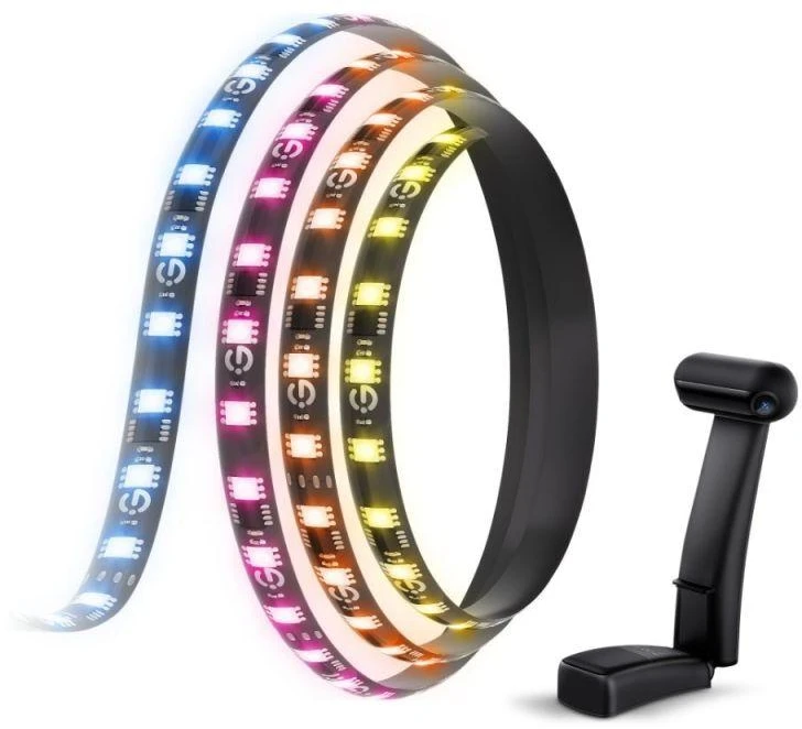 Govee H605C Envisual TV foninis apšvietimas T2 | LED juostelė | televizoriui 55-65 colių, RGBIC, Wi-Fi+Bluetooth