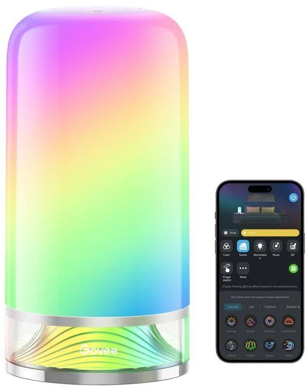 Govee H6022 išmanioji stalinė lempa su „Wi-Fi“ / „Bluetooth“