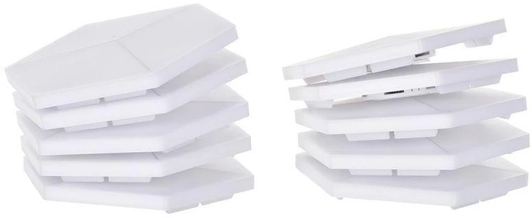 „Govee Glide Hexa Pro“ išmanusis sieninis šviestuvas su „Wi-Fi“ / „Bluetooth“ 72 W