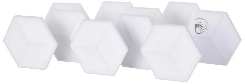 „Govee Glide Hexa Pro“ išmanusis sieninis šviestuvas su „Wi-Fi“ / „Bluetooth“ 72 W