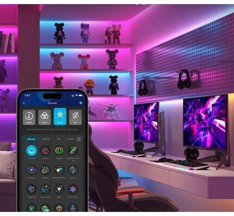 Govee H612A 5m | LED juostelė | Wi-Fi, Bluetooth, RGBIC