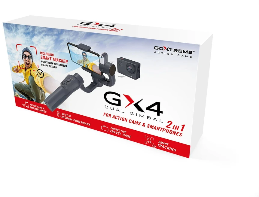 Easypix GoXtreme GX4 gimbalas su sekimo moduliu 55245