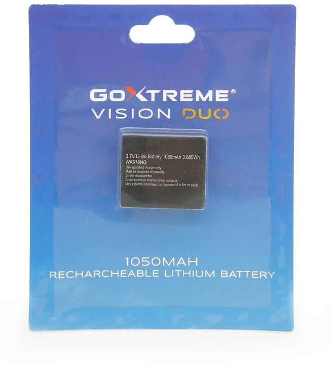 GoXtreme Vision DUO 1050 mAh 3,7 V ličio jonų akumuliatorius 01477