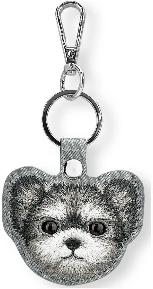 Locator Dėklas Nimmy New Big Eyed Pet 2.0 Dog pilkas