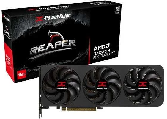 Vaizdo plokštė PowerColor Radeon RX 9070 XT Reaper 16GB GDDR6