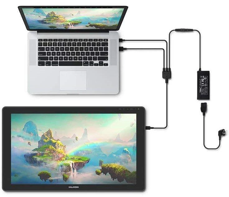 Huion Kamvas 22 Plus GS2202 grafinė planšetė