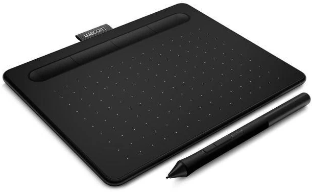 Grafinė planšetė Wacom Intuos S su pieštuku (CTL-4100K-N), Juoda