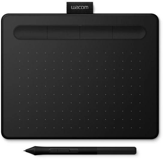 Grafinė planšetė Wacom Intuos S su pieštuku (CTL-4100K-N), Juoda