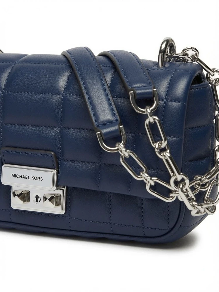 Granatowa skórzana listonoszka Michael Kors 30R4S1SL5L