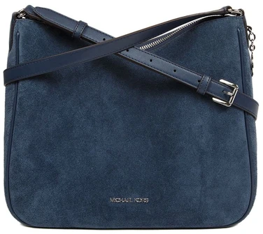 Granatowa skórzana listonoszka Michael Kors 35S6S5ZM2S