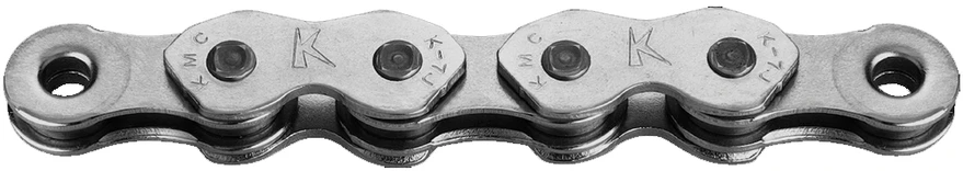 Grandinė KMC K1 Narrow Sidabrinis
