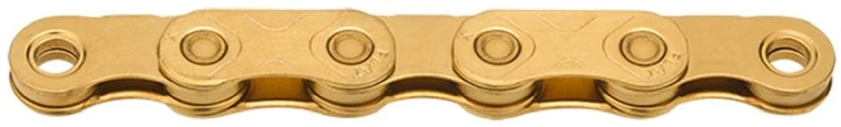 Grandinė KMC X FLAT Ti-N Gold Waxed