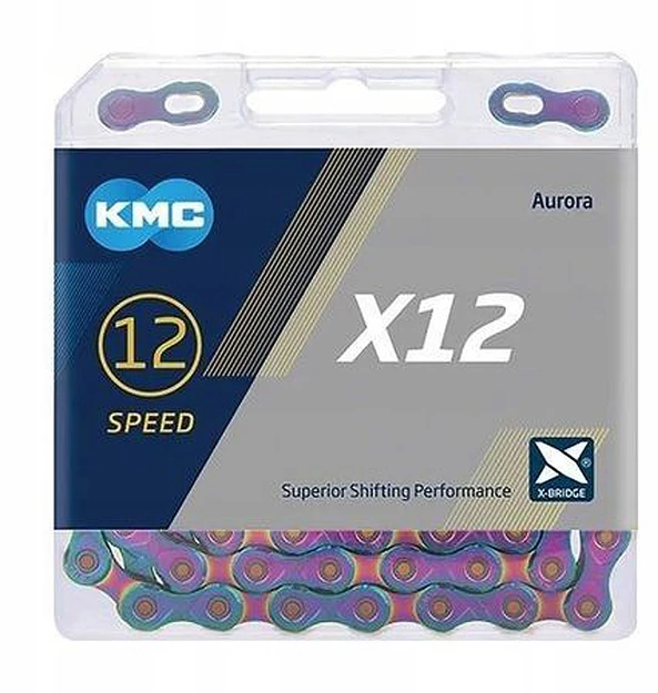 Grandinė KMC X12 Aurora Mėlyna 12-speed 126-links