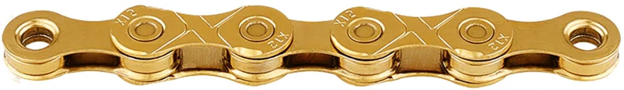 Grandinė KMC X12 Ti-N Gold Waxed