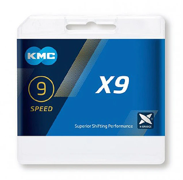 Grandinė KMC X9 Sidabrinis Pilkas