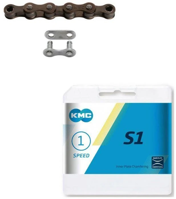 Grandinė S1 112 sąnarių ruda BOX KMC