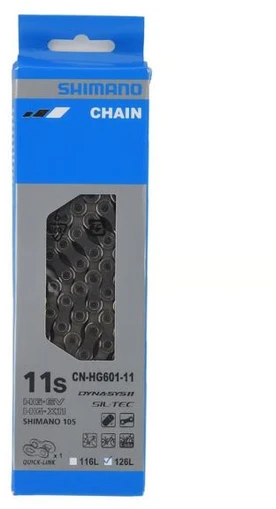 Grandinė Shimano SLX/105 CN-HG601 11 pavarų 126 jungčių Quick-link