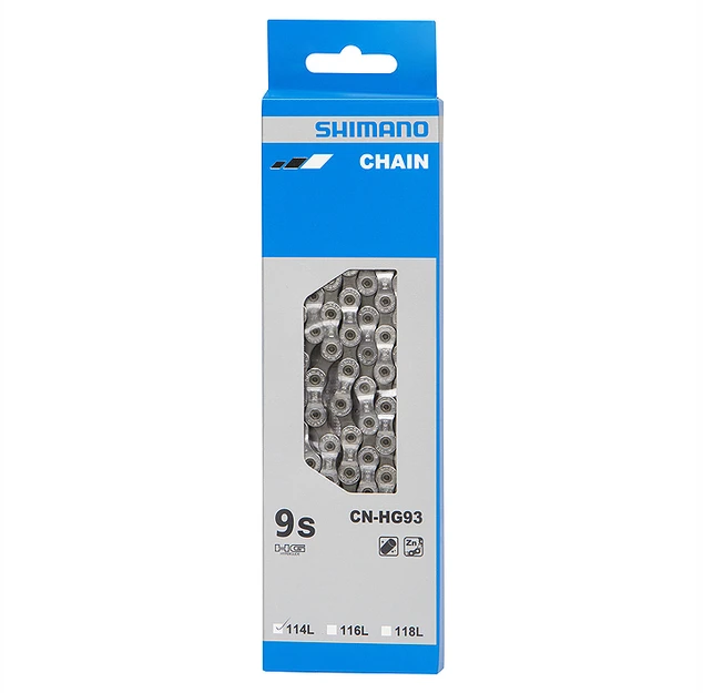 Grandinė Shimano ULTEGRA/XT CN-HG93 9 greičių 114 nuorodų