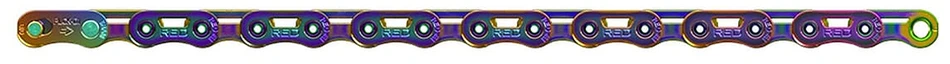 Grandinė SRAM Raudona Flattop 126 nar. Rainbow