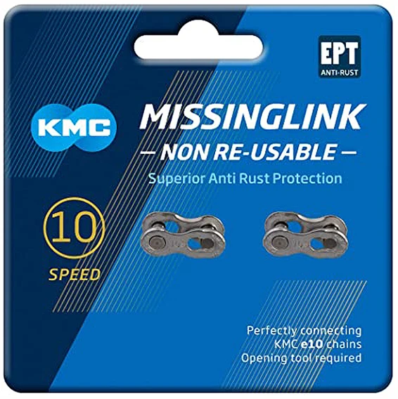 Grandinės sujungimas KMC Missing Link 10R EPT Sidabrinis