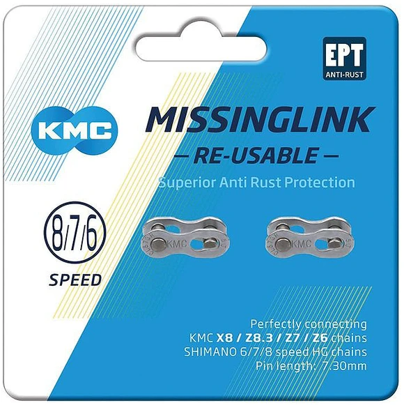 Grandinės sujungimas KMC MissingLink 7/8R EPT