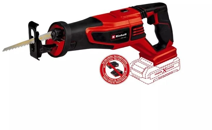 Tiesinis pjūklas Einhell TE-AP 18/28 Li BL 18V be akumuliatoriaus ir kroviklio
