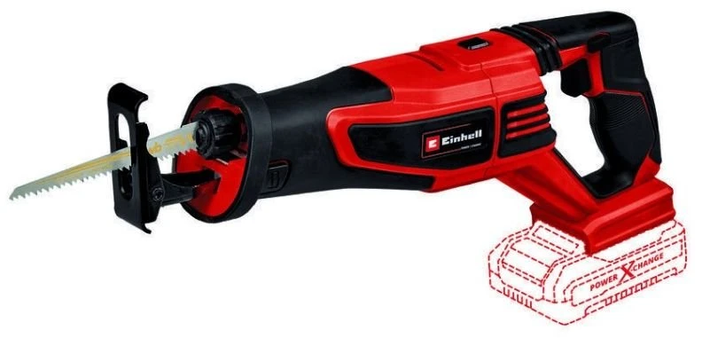Tiesinis pjūklas Einhell TE-AP 18/28 Li BL 18V be akumuliatoriaus ir kroviklio