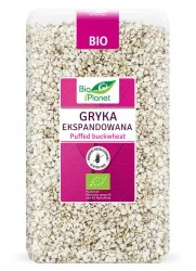 Grandininis pjūklas Ekologiški pūsti grikiai (be glitimo) BIO PLANET, 100 g