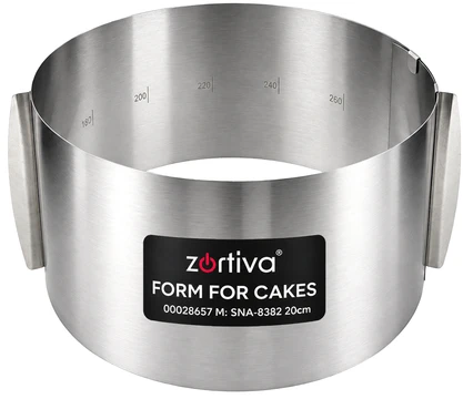 Pyragų formos/konditerijos apvadas 20 cm Zortiva