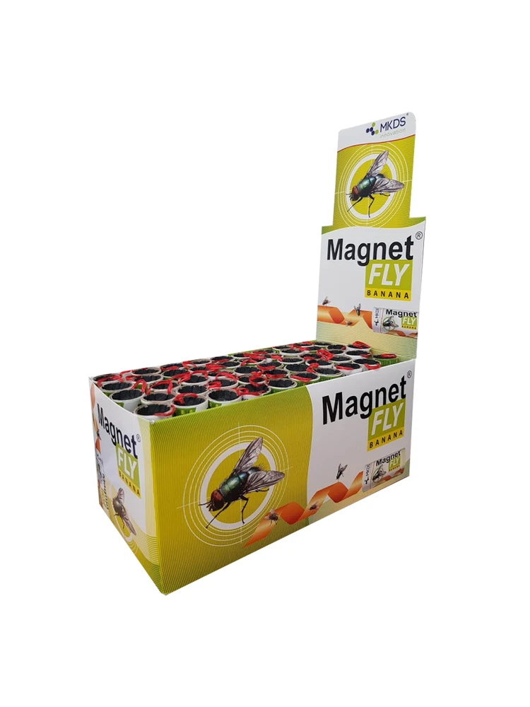 Mkds Lipnus musgaudis Magnet Fly BANANA, 1 vnt