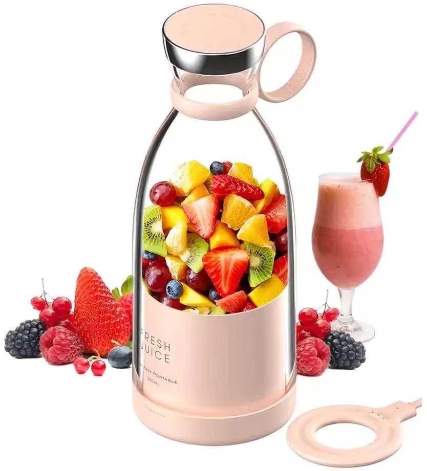 Stilingas Nešiojamas Trintuvas/Blenderis/Gertuvė Rožinė