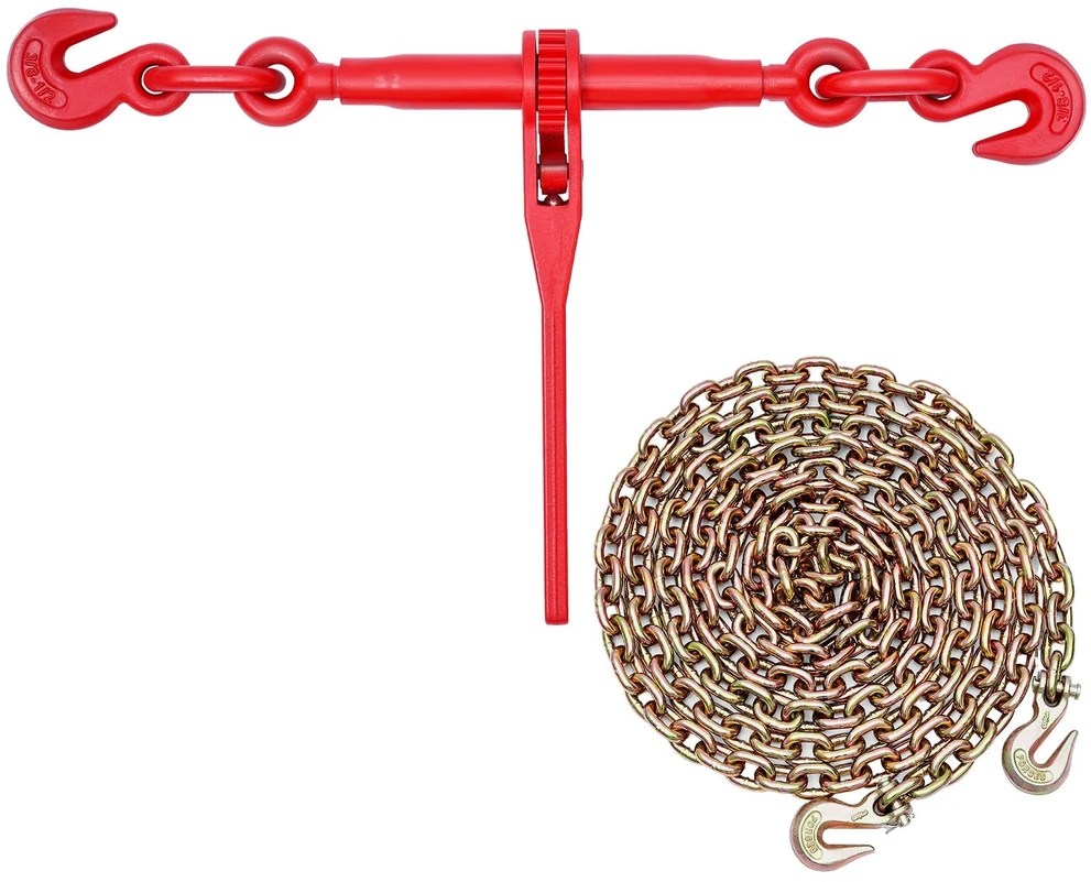 VEVOR Grandininis ratchetas 1 cm x 3 m G80 tvirtinimui