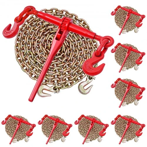 VEVOR Grandininis ratchetas 1 cm x 3 m G80 tvirtinimui