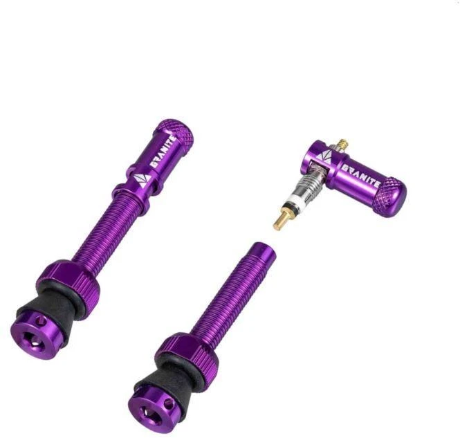 GRANITE MATCH FV vožtuvai, violetiniai, 44 mm