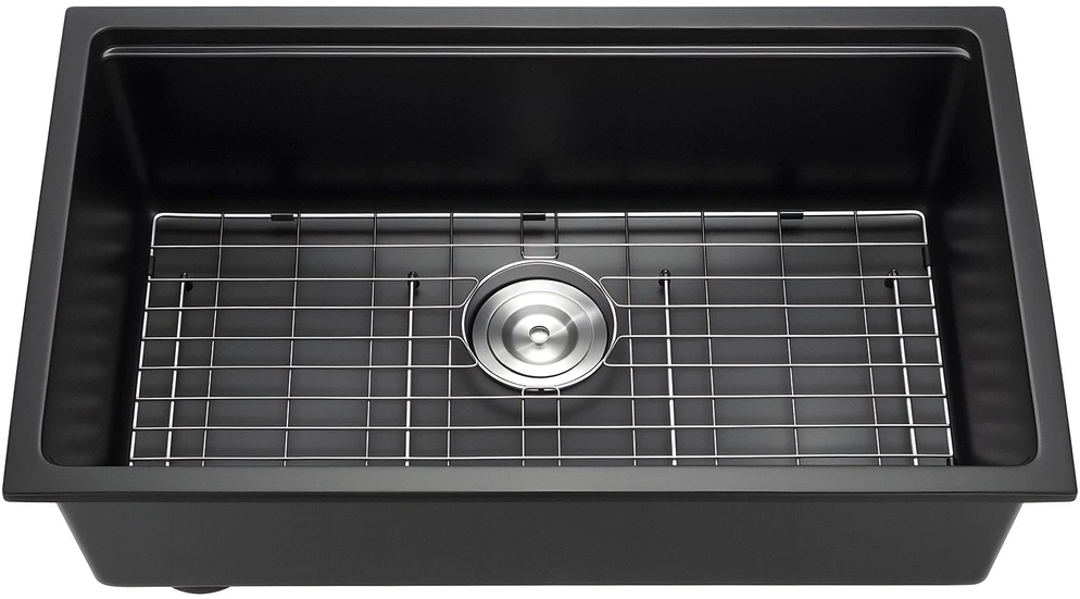 VEVOR 76 cm granito virtuvės plautuvė RV barui
