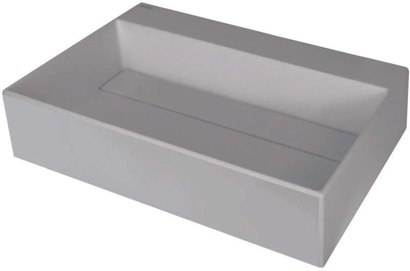 Granitinis praustuvas Deante Correo, 60x40 cm, CQR_SU6M, Metallic pilkas