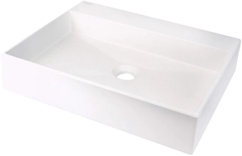 Graninis praustuvas Deante Correo 50x40 cm, CQR_AU5S, Alabaster
