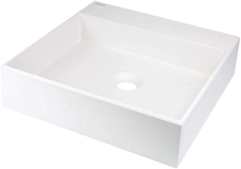 Graninis praustuvas Deante Correo 40x40 cm, CQR_AU4S, Alabaster
