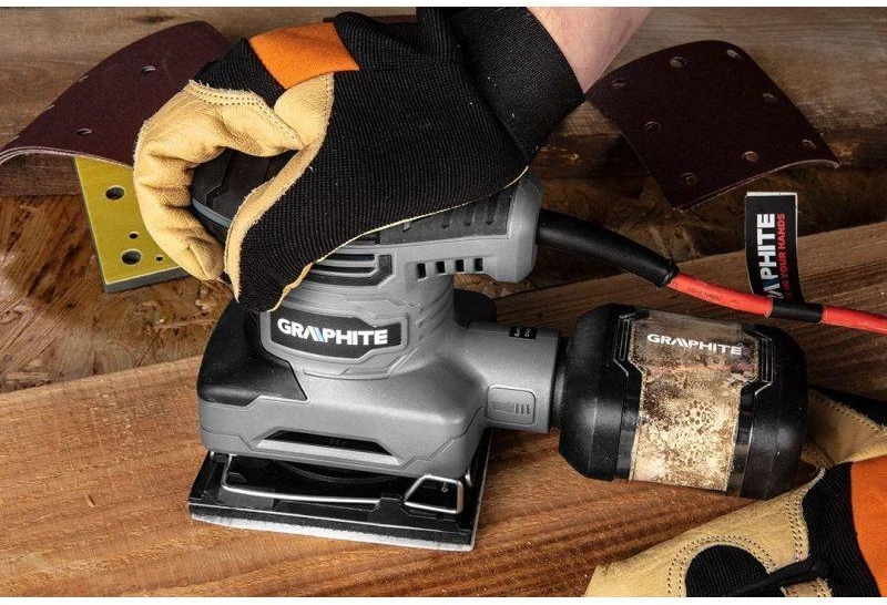 Plokštuminis šlifuoklis Graphite 59G322; 240 W