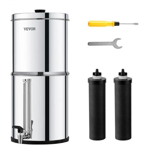 VEVOR Gravitacinis vandens filtras, nerūdijančio plieno